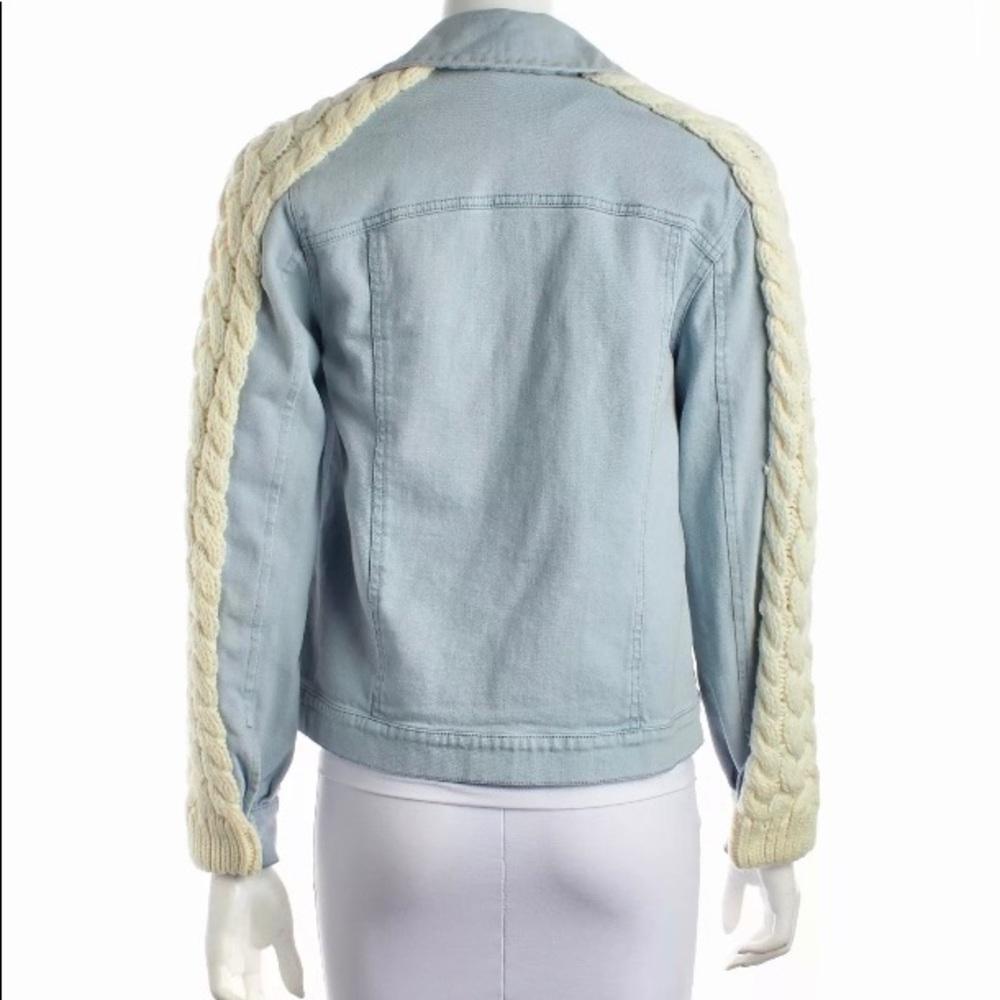 TANYA TAYLOR Jean Jacket - Picture 3 of 4